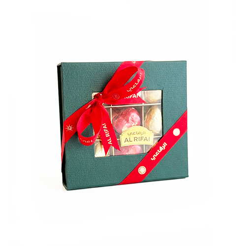 Gift Chocolate Window Small - Green
