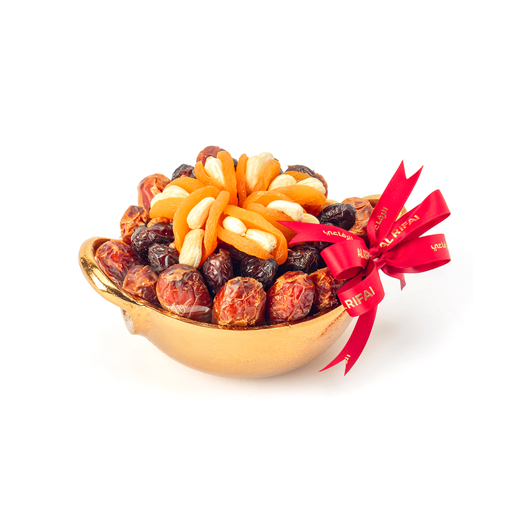 Stuffed Dates &amp; Apricot Golden Bowl 