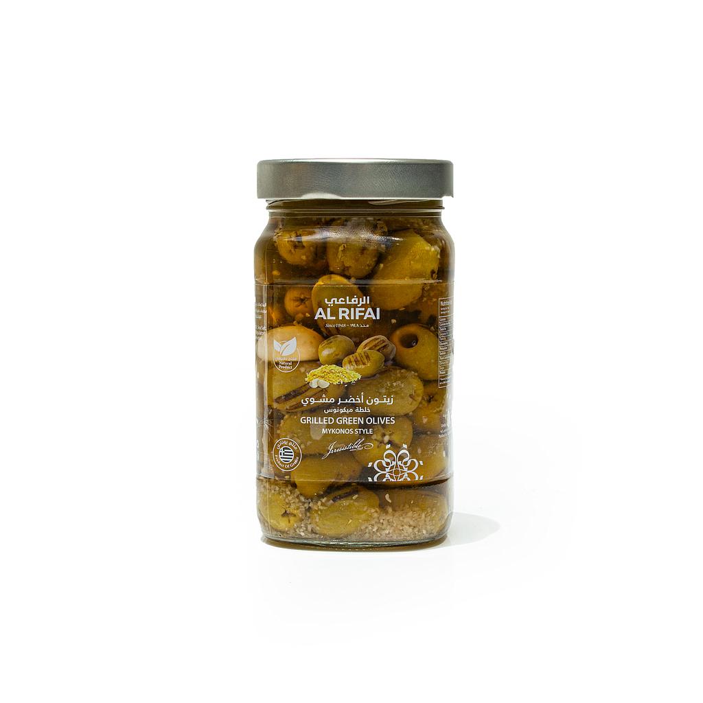 Grilled Green Olives - Mykonos Style 500g