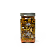 Grilled Green Olives - Santorini Style 500g