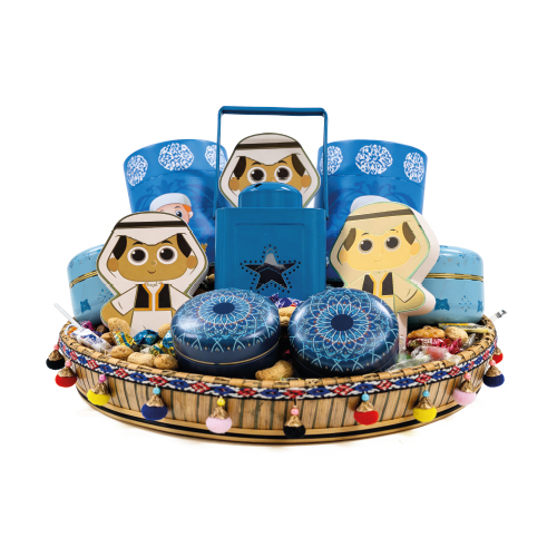 سلة مجموعة القرقعان