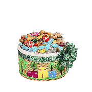 سلة حلويات القرقيعان