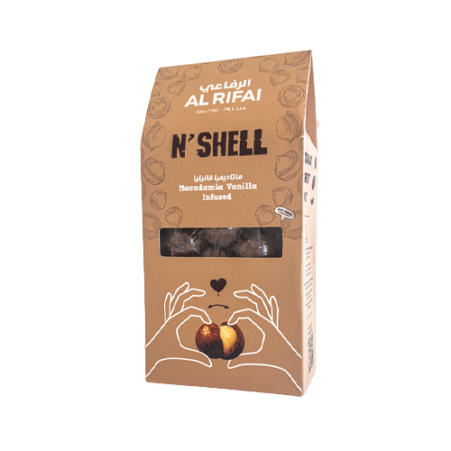 N'Shell Macadamia Vanilla Infused 250g