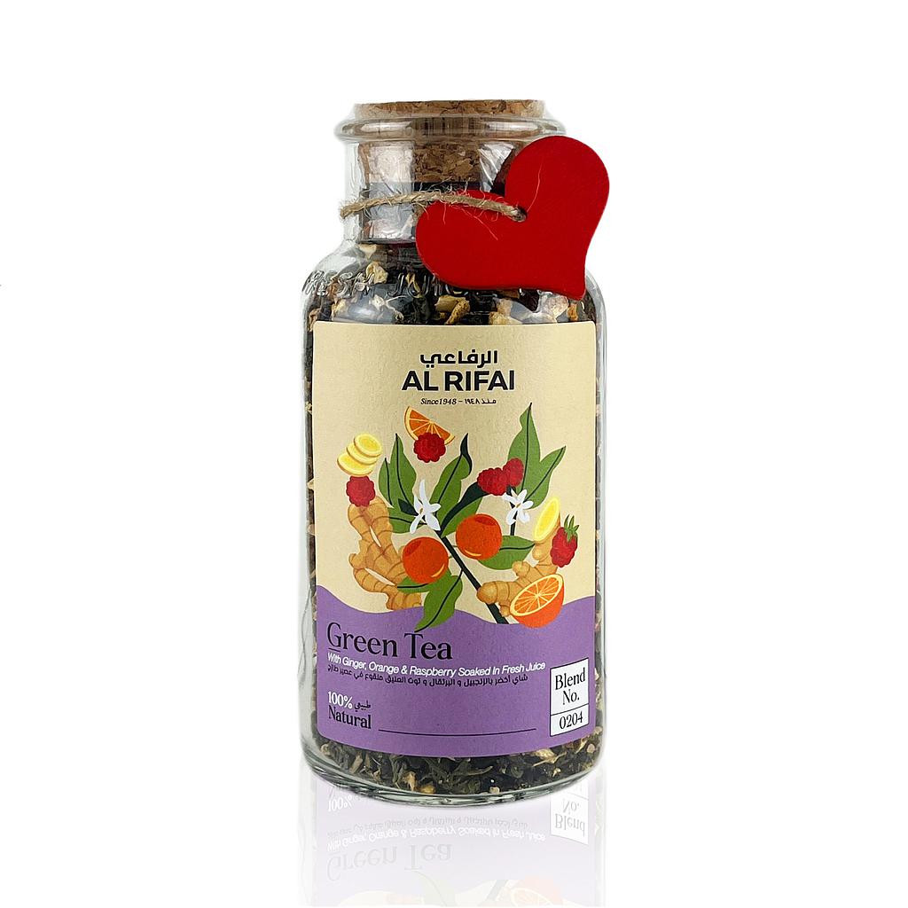 Green Juice Tea - Ginger,Orange &amp; Raspberry - No.0204