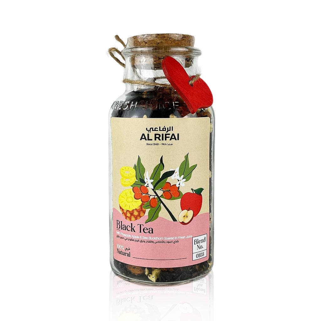 Black Juice Tea - Pineapple, Apple, Sea Buckthorn - No.0103