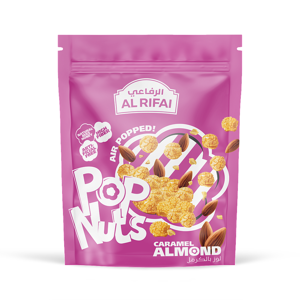 PopNuts Salted Caramel Almond - 140g