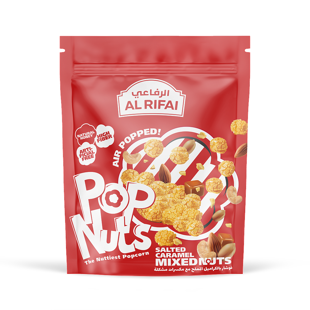 PopNuts Salted Caramel &amp; Mixed Nuts - 140g