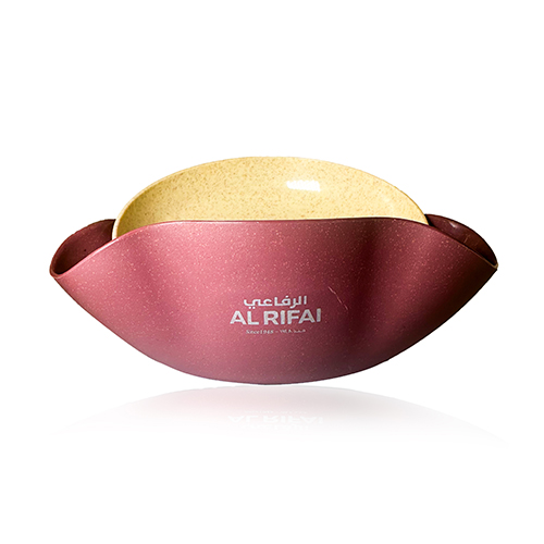 Nut &amp; Shell Bowl - Burgundy