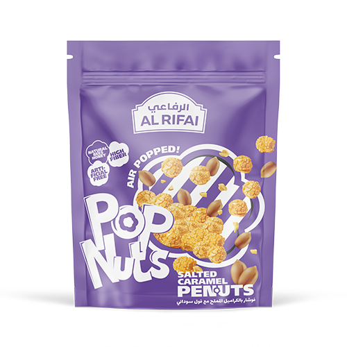 PopNuts Salted Caramel Peanuts - 140g
