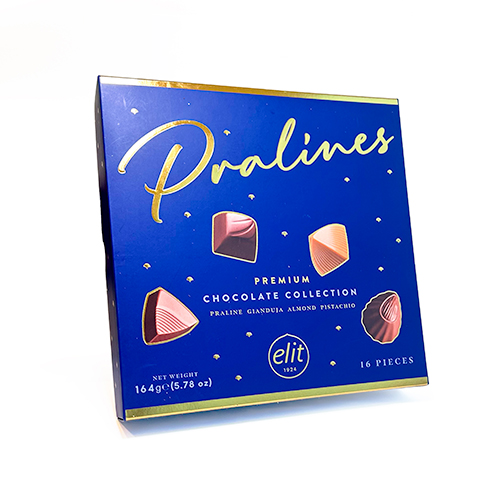 Elit Praline Assorted Chocolate Selection 164g - Blue Edition