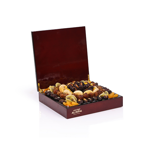 Exclusive Dried Fruit &amp; Dates - Wooden Box