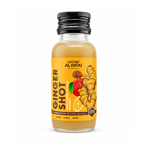 Ginger Shot with Apple Cider Vinegar &amp; Honey - 60 ml