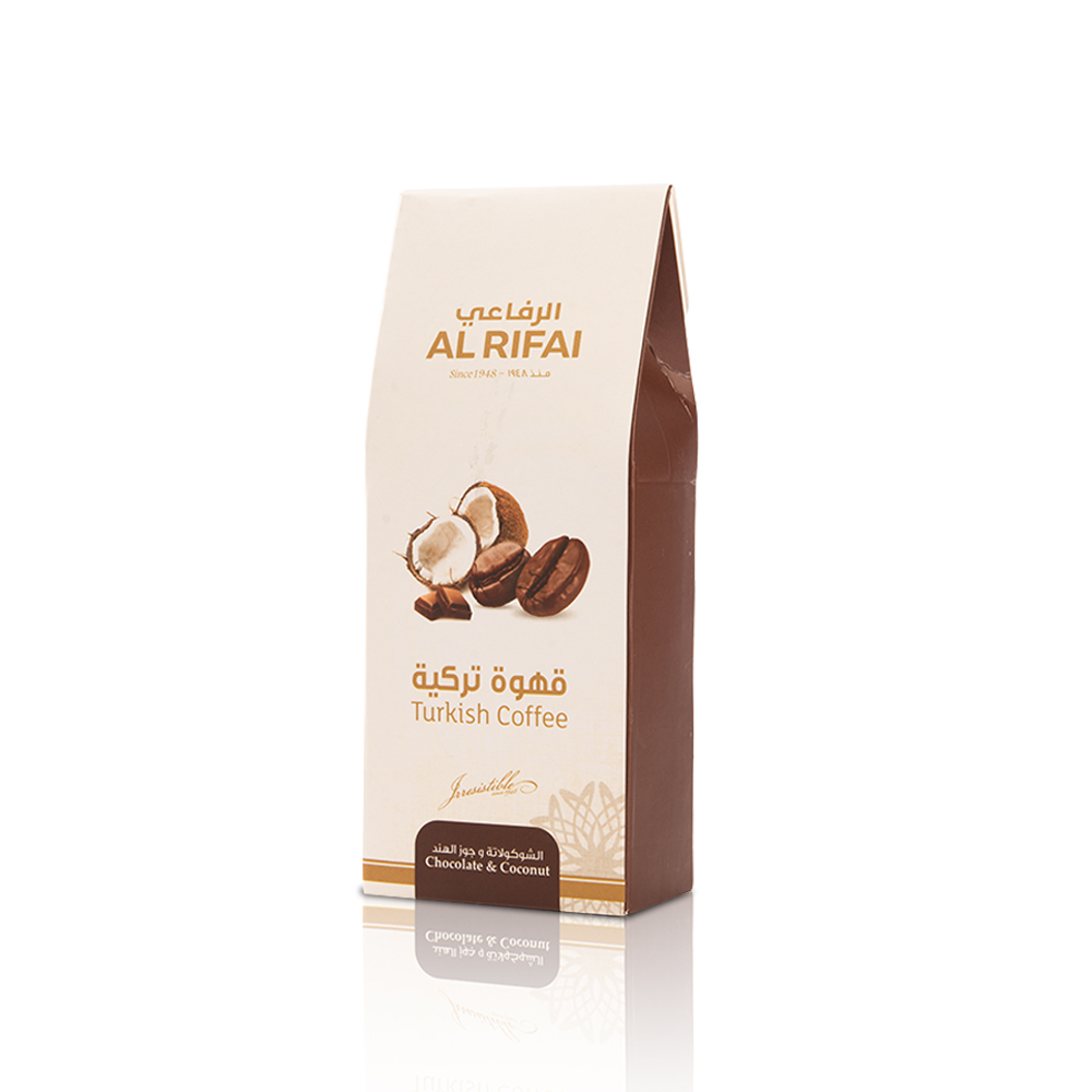 Turkish Coffee - Chocolate &amp; Coconut Flavor 100g